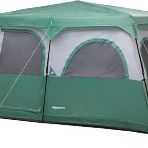 Camping Tent with Rainfly, Weather-Resistant, Quick Setup (10 person)