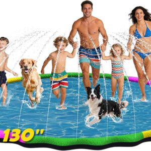 130” Extra Large Non-Slip Splash Pad Water Sprinkler