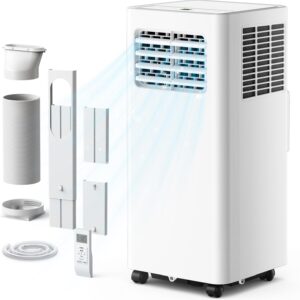8000 Btu Portable Air Conditioners, 3 in 1