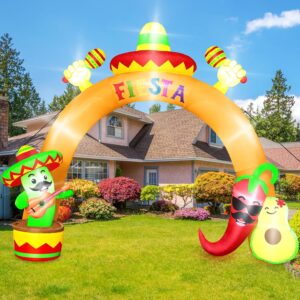 12 FT Cinco De Mayo Inflatables, Giant Blow Up Mexican Fiesta Arch