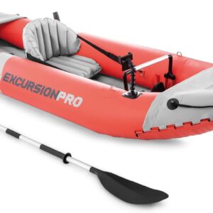 Inflatable Kayak Set: Includes Deluxe 86in Kayak Paddles (1 Seater)